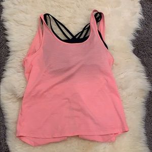 Athleta 2 in 1 support top